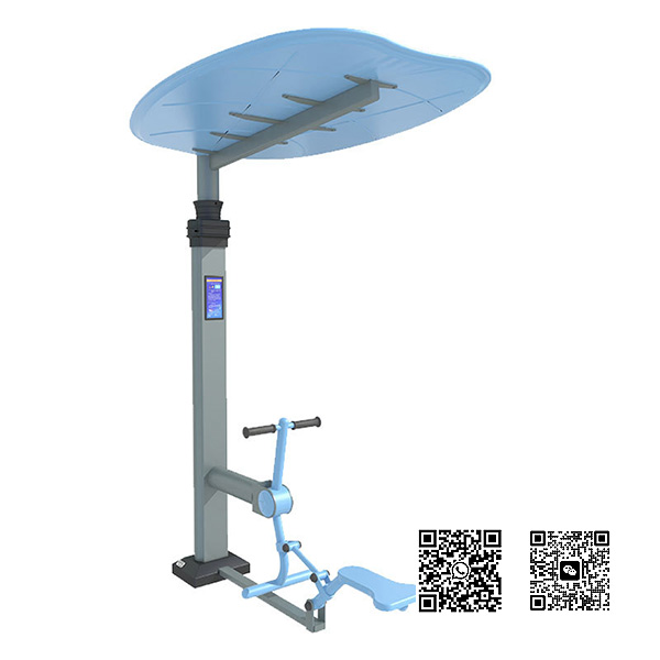 Intelligent single column cycling machine